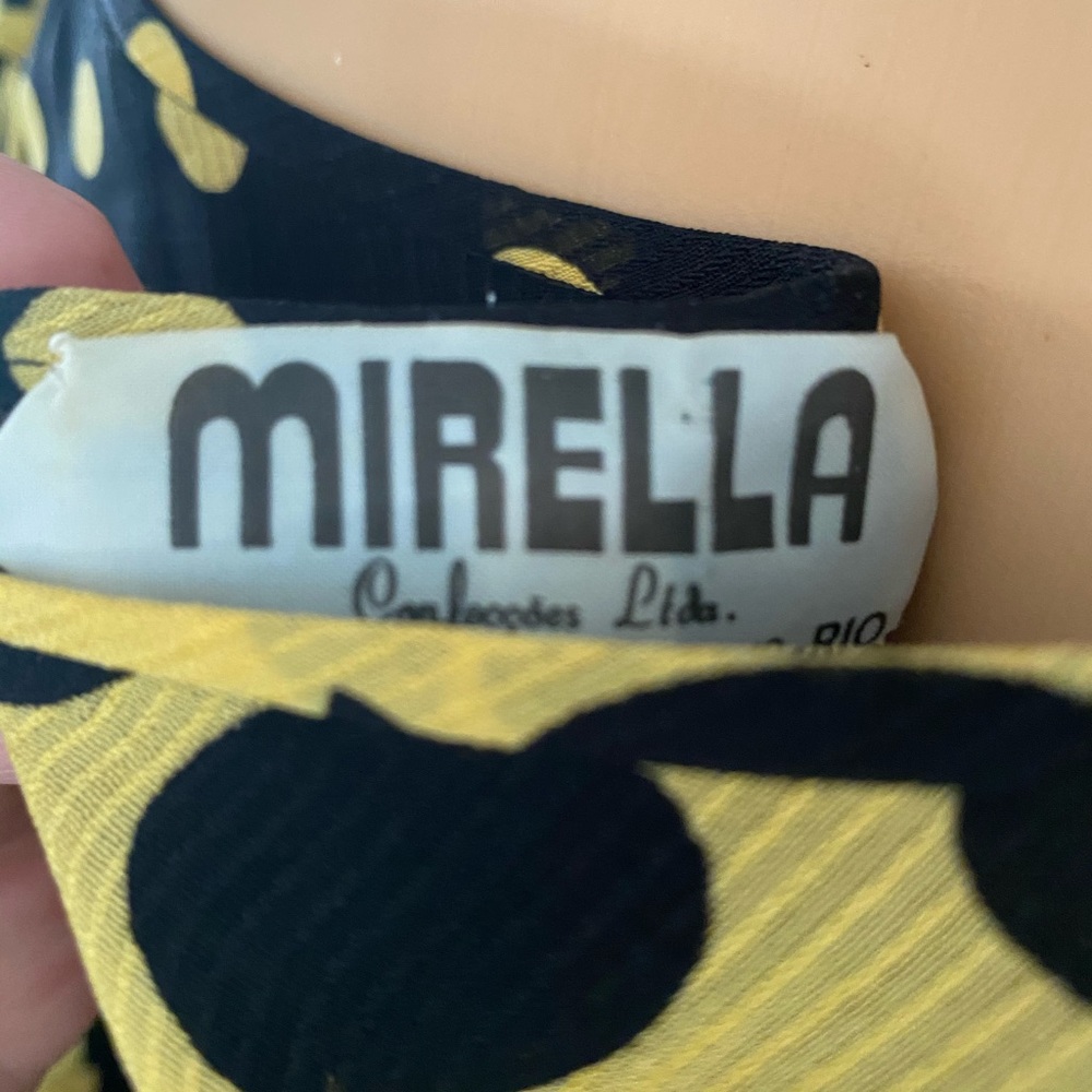 Mirella black and gold dress - Picture 8 of 8